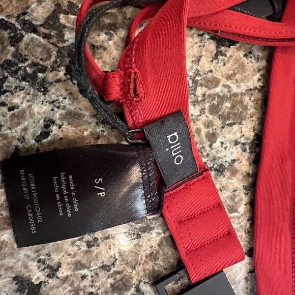 Onia Purple Rain Diamond Bikini Top Small Bottom XS NWT - Picture 10 of 10